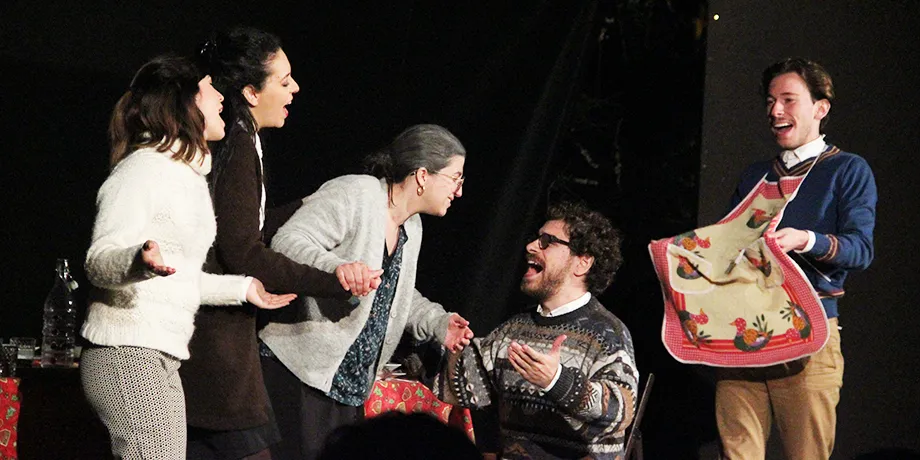 Accademia Internazionale di Teatro Roma - Assurde discrepanze / Le visioni di Prospero: viaggio nelle opere di Shakespeare / Così è la farsa così è la vita: Bang … - Anno Accademico 2018/2019 - foto 17