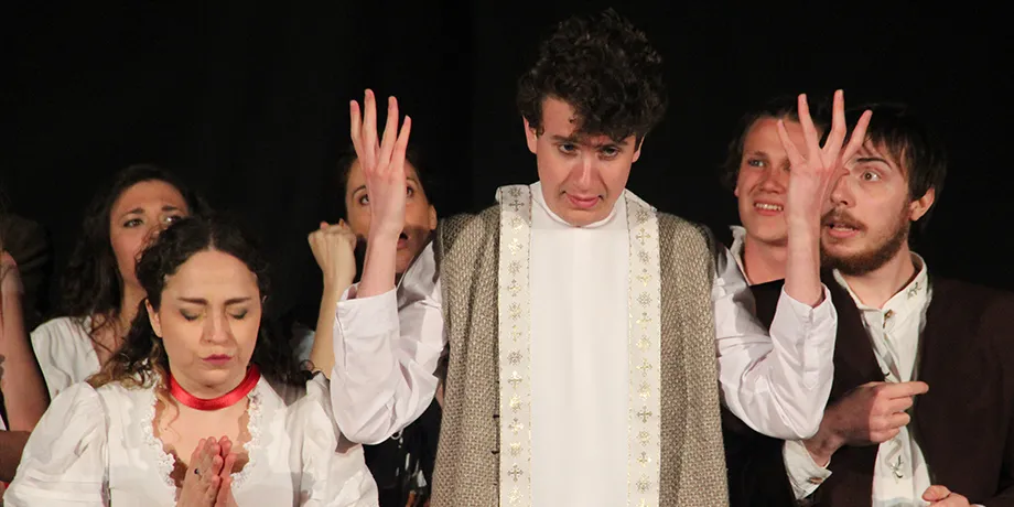 Accademia Internazionale di Teatro Roma - Assurde discrepanze / Le visioni di Prospero: viaggio nelle opere di Shakespeare / Così è la farsa così è la vita: Bang … - Anno Accademico 2018/2019 - foto 45