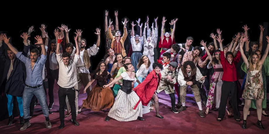 Accademia Internazionale di Teatro Roma - Gli Uccelli / La radice del grido / Assurdo al cubo … - Anno Accademico 2015/2016 - foto 4